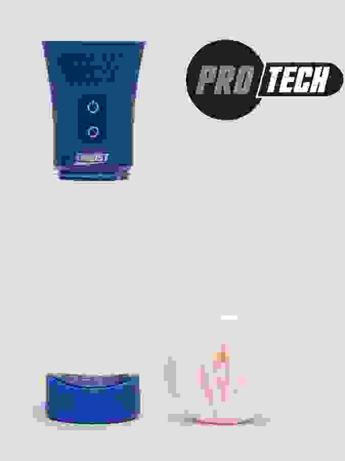 THRUST Pro Tech Realistic Vagina Automatic Pump, Blue, hi-res